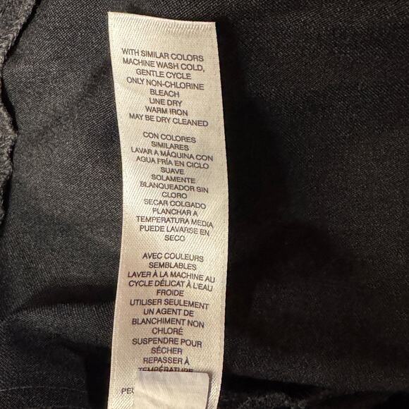 Chico’s SZ 2 (Large) Perfect Stretch Ankle Pants Pull-On Tapered Pockets Gray - Picture 8 of 8